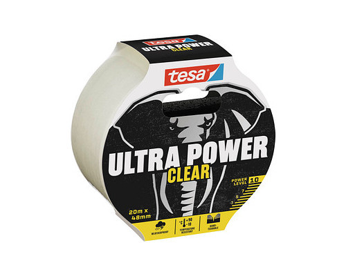 tesa® Ultra Power Clear 20m x 48mm
