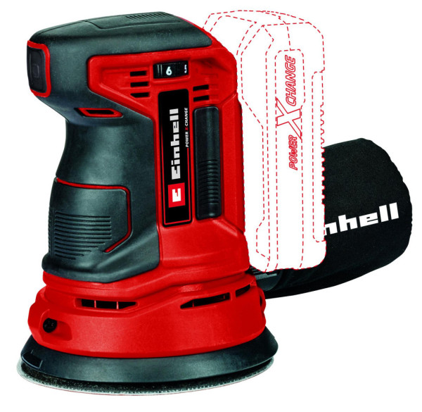 Einhell Akku-Exzenterschleifer TE-RS 18 Li Solo 18 V