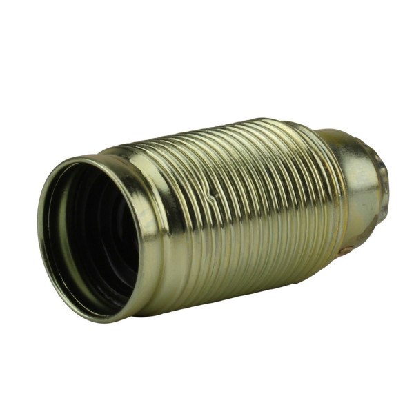 Lampen-Fassung Gewindemantel E14 messing