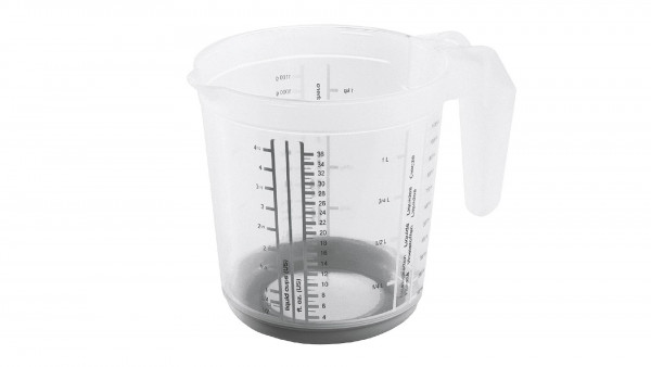 Keeeper Messkanne Massimo 1 L grau