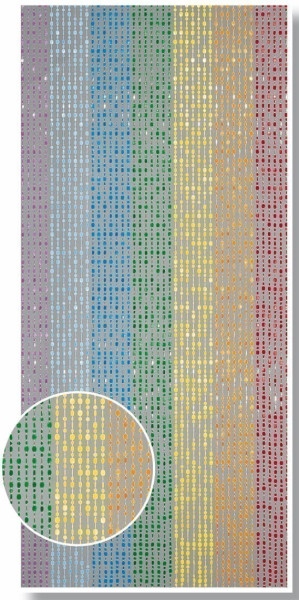 Vorhang / Deko Vorhang Conacord Colorado bunt Länge 200cm