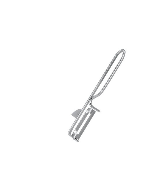 Sparschäler Edelstahl 16 cm silber