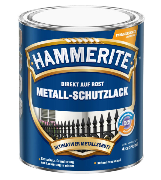 Hammerite® Metall Schutzlack silber glänzend 250ml