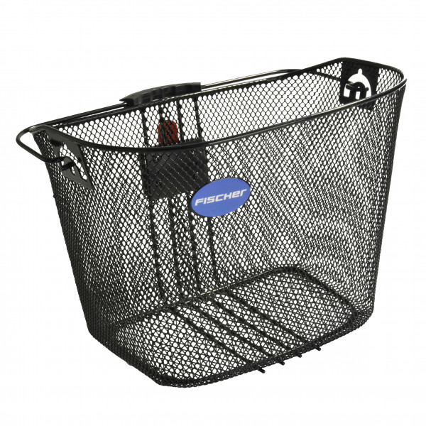 Fischer Fahrradkorb / Korb für Lenker schwarz