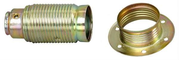 Kopp Metall - Fassung mit Außengewindemantel E14