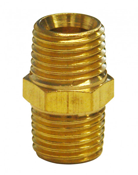 Druckluft Doppelnippel 1/4&quot; x 1/4&quot; Güde