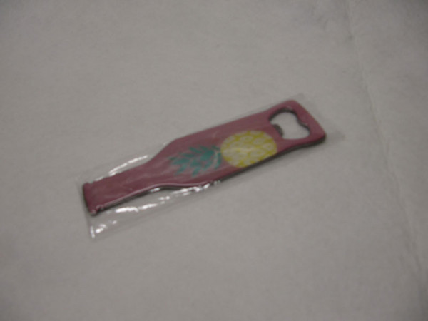 Flaschenöffner, Metall, magnetisch