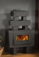 Kaminofen Globe-fire Atria ST-2013 raumluftunabhängig schwarz 6,8 kW Kaminofen Globe-fire Atria ST-2013 raumluftunabhängig schwarz 6,8 kW