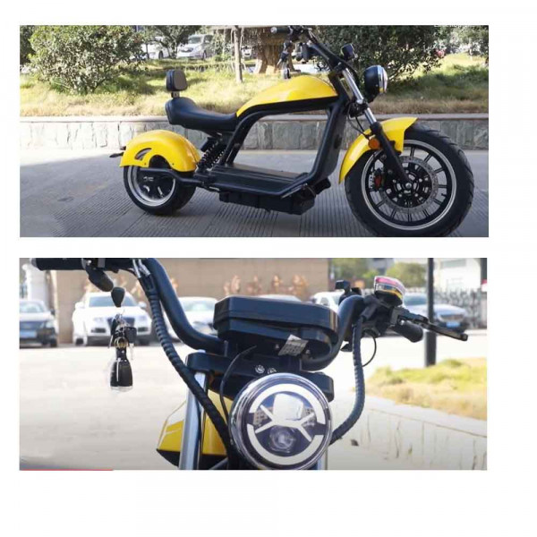 Elektro Roller 45Kmh E-Copper C40-45 30AH gelb