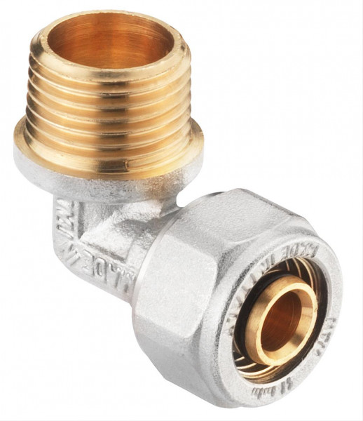 VRS Winkel 16mm x 1/2&quot; AG 90° kpl.