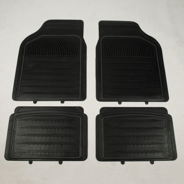 Unitec Automatten-Set Anthrazitline Gummi 4-teilig