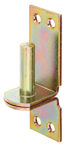 GAH Alberts Kloben auf Platte / D I-Haken 100x35mm Stahl gelb verzinkt