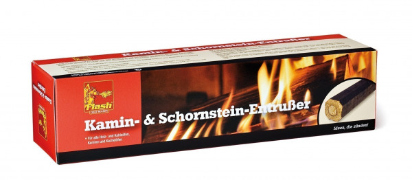 Entrußer / Entrußerblock für Kamin und Schornstein Flash
