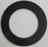 Rauchrohr-Rosette schwarz Ø 120 mm Rauchrohr-Rosette schwarz Ø 120 mm