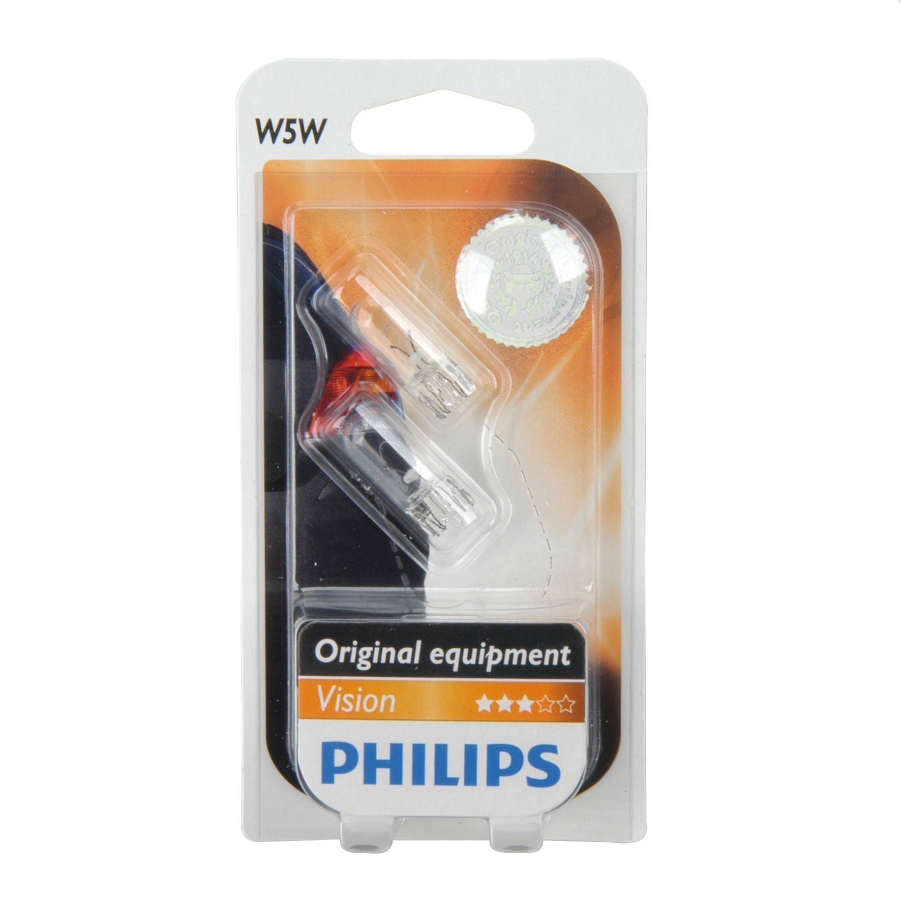 Philips Glassockellampe W5W 12 Volt / 5 Watt 2 Stück | edinger ...