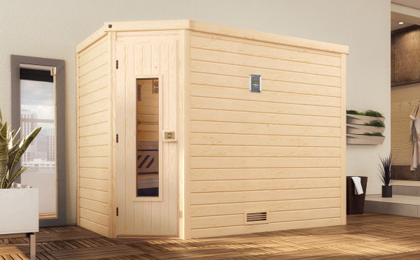 Weka Massivholz Elementsauna TURKU 3 HT