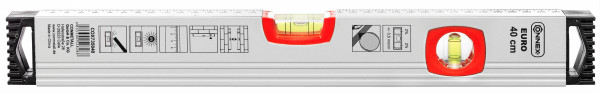 Wasserwaage 40cm Alu Gefälleanz 2%