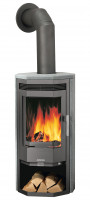 Kaminofen / Dauerbrandofen Justus Usedom 5 D Speckstein grau 5kW Kaminofen / Dauerbrandofen Justus Usedom 5 D Speckstein grau 5kW