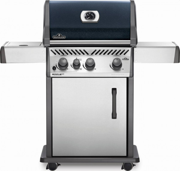 Rogue XT 425 mit SIZZLE ZONE, Grillhaube Schwarzmetalic