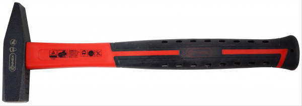 Schlosserhammer 300g, Glasfaserst.