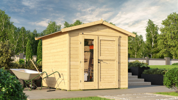 weka Gartenhaus 224 A Gr. 2 natur, 21 mm, neue Des