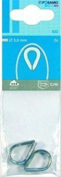 Kauschen ehem.DIN 6899 SB A2 B RW 3,0mm a 2 Stk