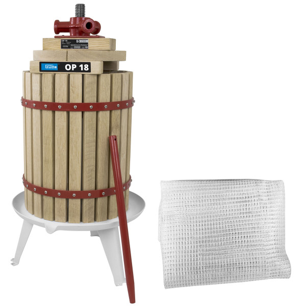 Güde Obstpresse / Beerenpresse OP 18 Holz 18 Liter