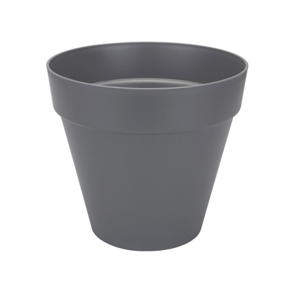 Pflanztopf elho Loft Urban Round fahrbar Ø 60cm H 53cm anthrazit