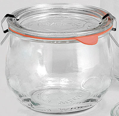 Einmachglas / Einkochglas 0,5 L WECK 4er-Pack