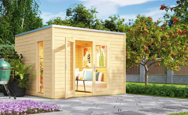 Gartenhaus P 285 , natur 300 x 250