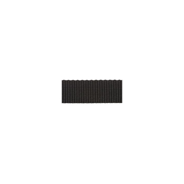 PP-Gurtband 25 mm schwarz, UV-stabilisiert, Meterware