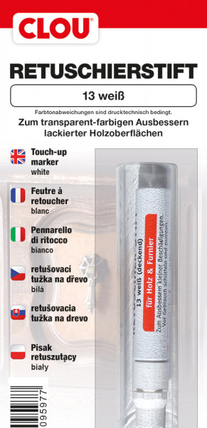 Retuschierstift Nr. 13 weiß