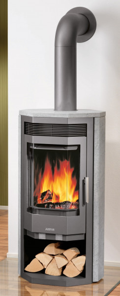 Kaminofen Justus Usedom 7 raumluftunabhängig Speckstein 7 kW