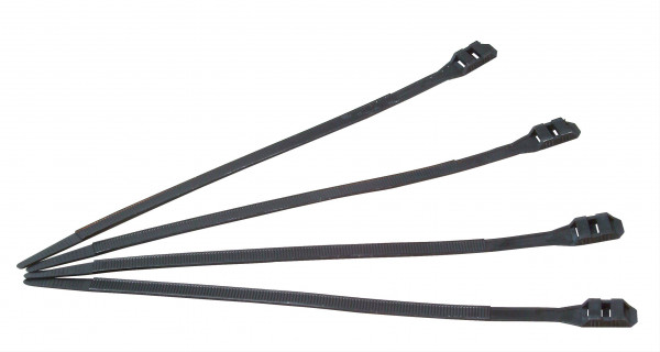 Kopp Kabelbinder schwarz extra stark 300 x 9 mm 15 Stück