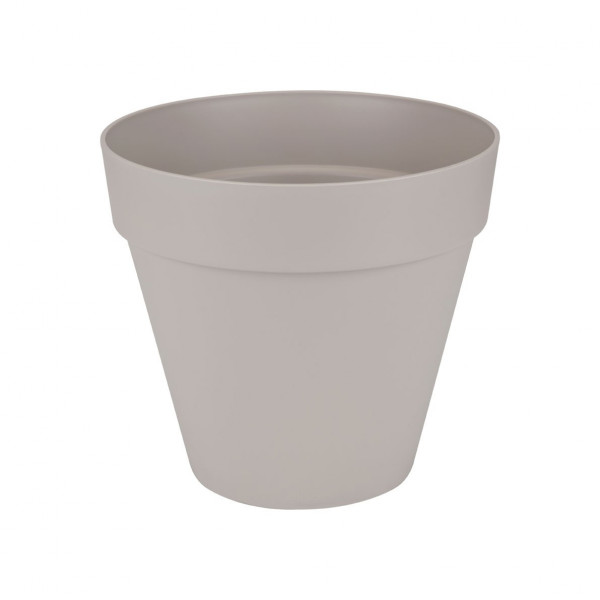 Pflanztopf elho Loft Urban Round fahrbar Ø 40cm H 35cm grau