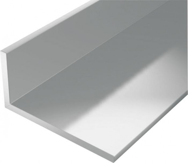 GAH Alberts Alu-Winkelprofil 1000/25x15 silberfarbig