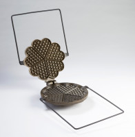 Gusseisen Waffeleisen Globe-fire Ø17,5cm Gusseisen Waffeleisen Globe-fire Ø17,5cm