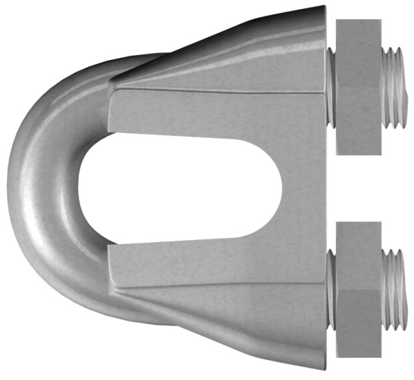Dörner + Helmer Seilklemme 11 mm – Verzinkter Stahl & Guss