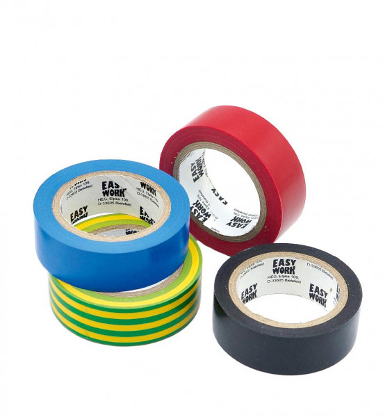 EW Isolierbänder Satz 4 Rollen 19mm je 10m