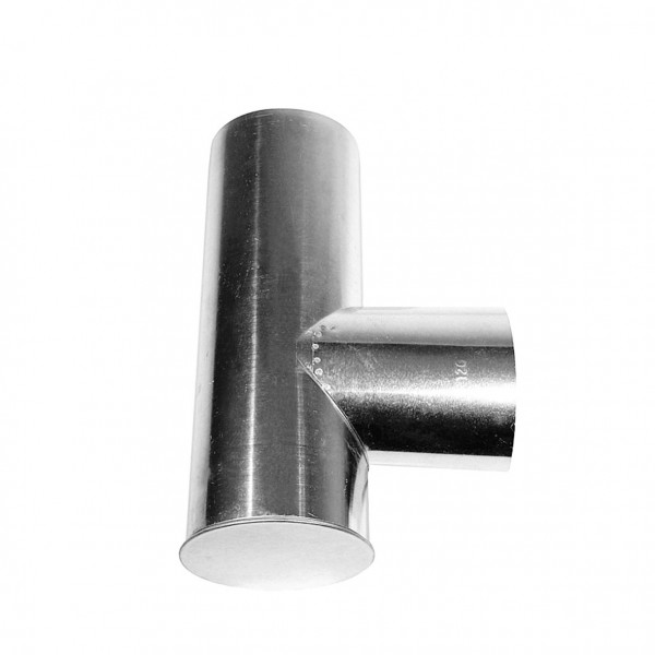 Ofenrohr / Rauchrohr Kapselknie FAL Ø120mm Länge 330mm