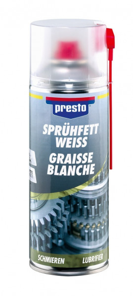 Presto Sprühfett weiß 400 ml