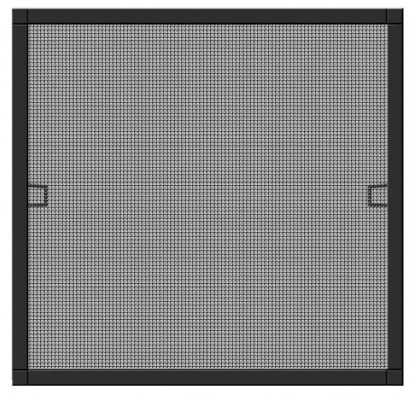 Fliegengitter Plus für Fenster Schellenberg Alu 130x150cm anthrazit