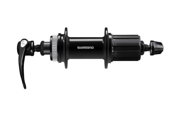 Hinter-Radnabe Shimano Deore Center-Lock schwarz