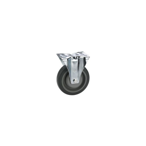 Transportgeräte-Lenkrolle 100 × 32 mm, TPE, Kugellager