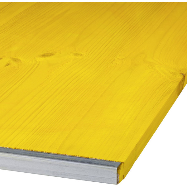 Schaltafel imprägniert 200 x 50 cm x 20 mm C-Profil Kantenschutz
