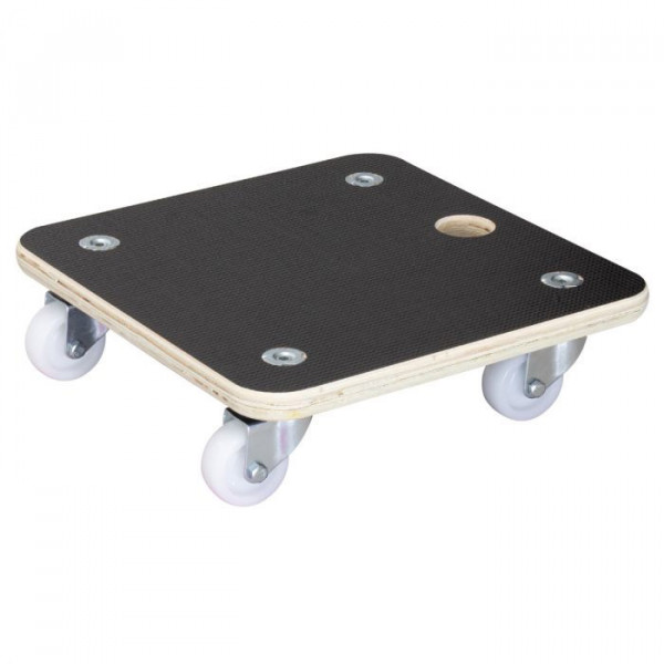 Multiroller Pflanzenroller Holz braun 290x290 mm für 200 kg