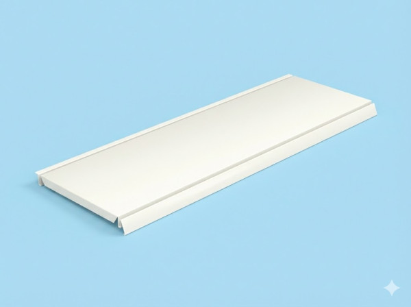 Tegometall Fachboden 100 x 47 cm Juraweiß (Gebraucht)