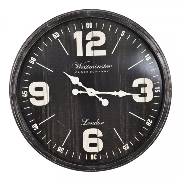Wanduhr Westminster modern 76 cm