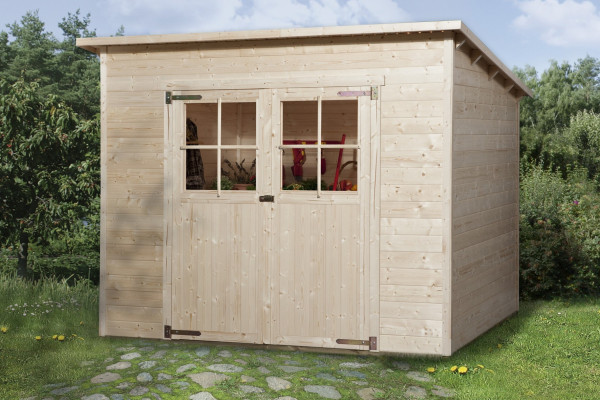 weka Gartenhaus 325 Gr.3, natur, 19 mm