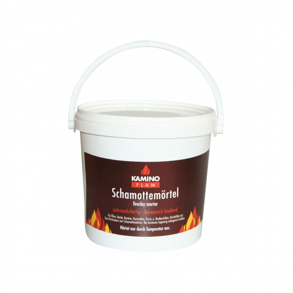 Schamotte Mörtel 1kg Eimer